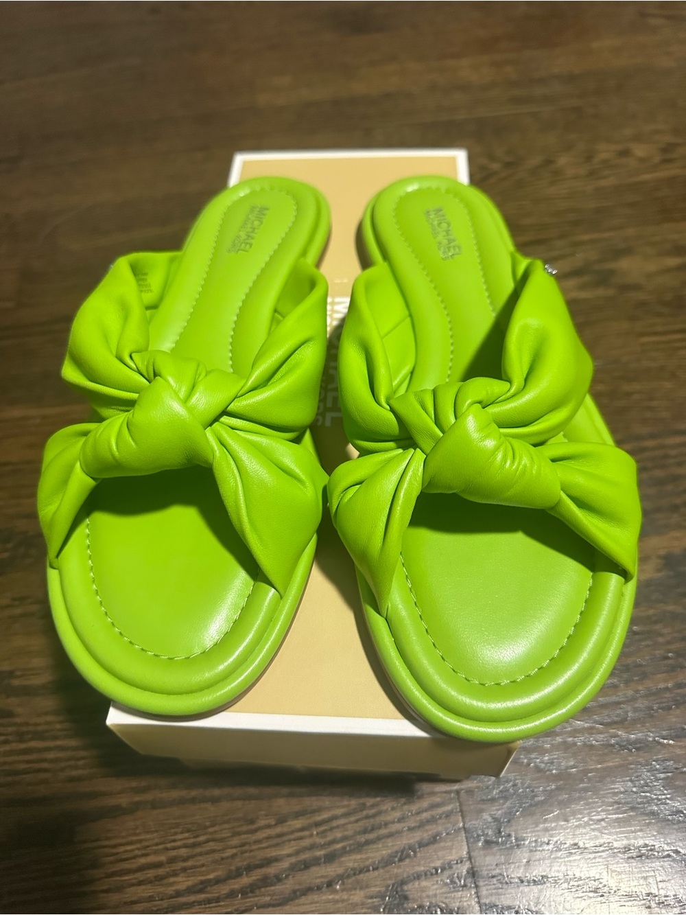 Michael Kors Elena Flat Slides - Size 8 - New